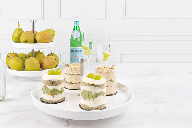 Dessert 3-lier Display set (White)
